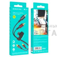 Aux-кабель Borofone BL13 1.5m AUX audio cable black