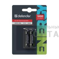 Аккумулятор DEFENDER HR03 (1000 mAh) ААА Ni-MH BL2 (20/200) Аккумулятор DEFENDER HR03 (1000 mAh) ААА Ni-MH BL2 (20/200)