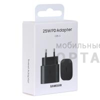 Orig Samsung, сетевое зарядное устройство USB-C 25W PD Adapter, черный Orig Samsung, сетевое зарядное устройство USB-C 25W PD Adapter, черный
