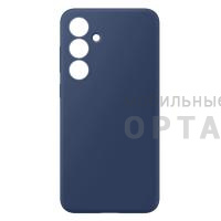 Чехол силикон COVER, бархатная подкладка в упаковке, Redmi Note 15 Pro 5G, синий