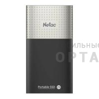 Жесткий диск SSD Netac   128 GB  Z9 USB-C чёрный/серебро, USB 3.2