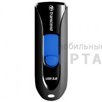 Флешка USB3.0 256 Гб Transcend  JetFlash 790  чёрный/синий