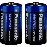 Элемент питания PANASONIC  R20 Gen.Purpose (б/б) (24/288/9216)