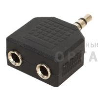 Переходник-разветвитель VCOM 3.5 Jack (M) - 2x3.5 Jack (F) (1/500) Переходник-разветвитель VCOM 3.5 Jack (M) - 2x3.5 Jack (F) (1/500)