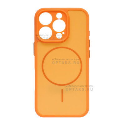 Чехол Matte MagSafe с защитой камеры в техпаке, iPhone 17, Orange