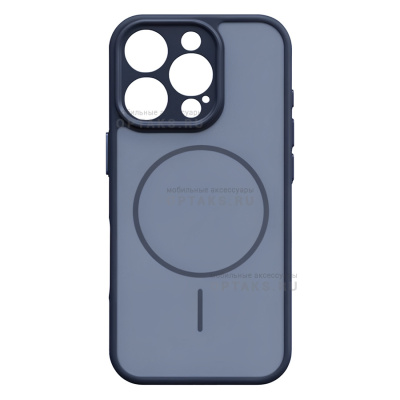 Чехол Matte MagSafe с защитой камеры в техпаке, Samsung A17/A26, Blue